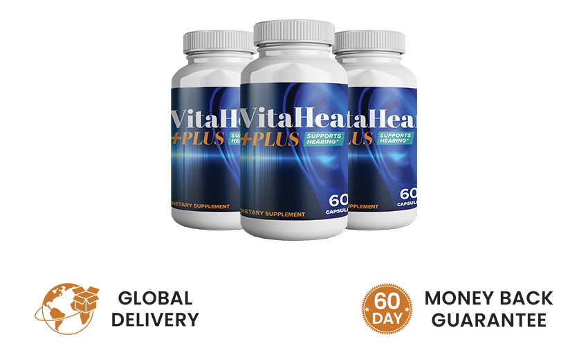 3 Bottles of VitaHear Plus